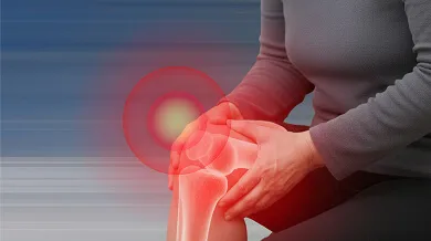 膝の痛みイメージ