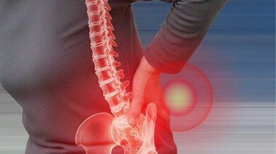 腰の痛みイメージ